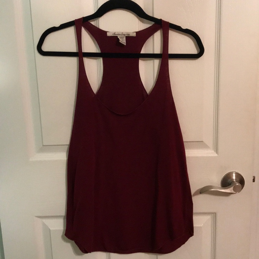 Burgundy American Rag tank!